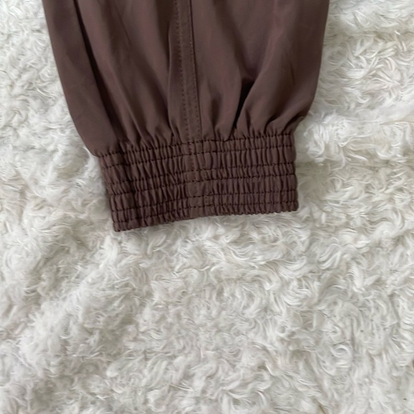 Athleta Brown Track Joggers Relaxed Fit - Picture 3 of 13